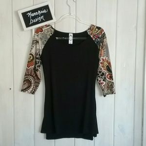 Honeyme Black Tunic - Small